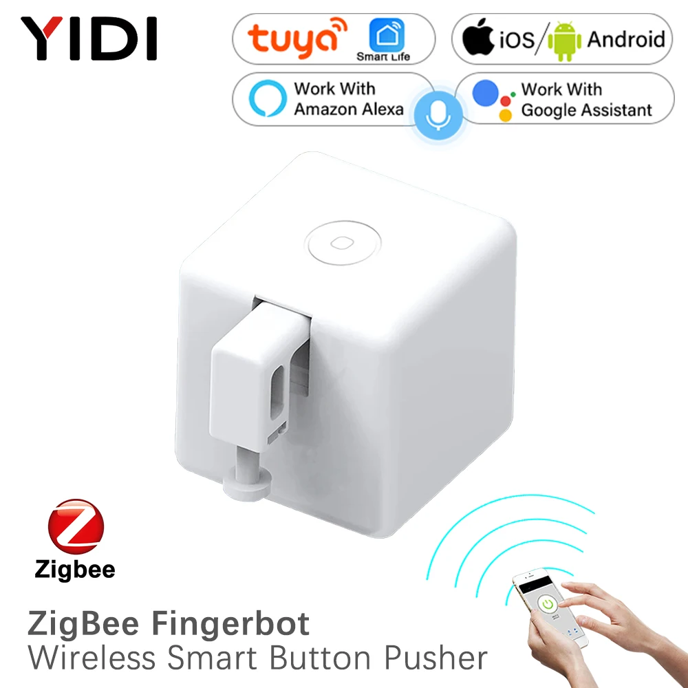 Smart Home Elements - ZigBee cerdas Fingerbot nirkabel tombol sakelar