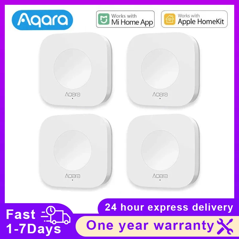 Smart Home Os - Aqara Sensor rumah pintar, nirkabel tombol