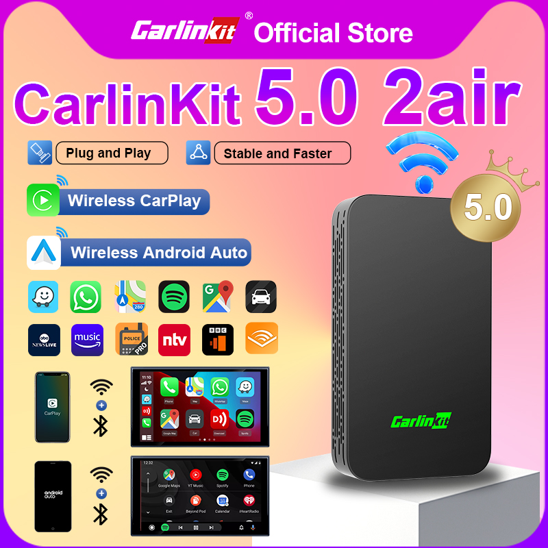 Smart Home Wiz - CarlinKit 5.0 Kotak Android Auto Berkabel
