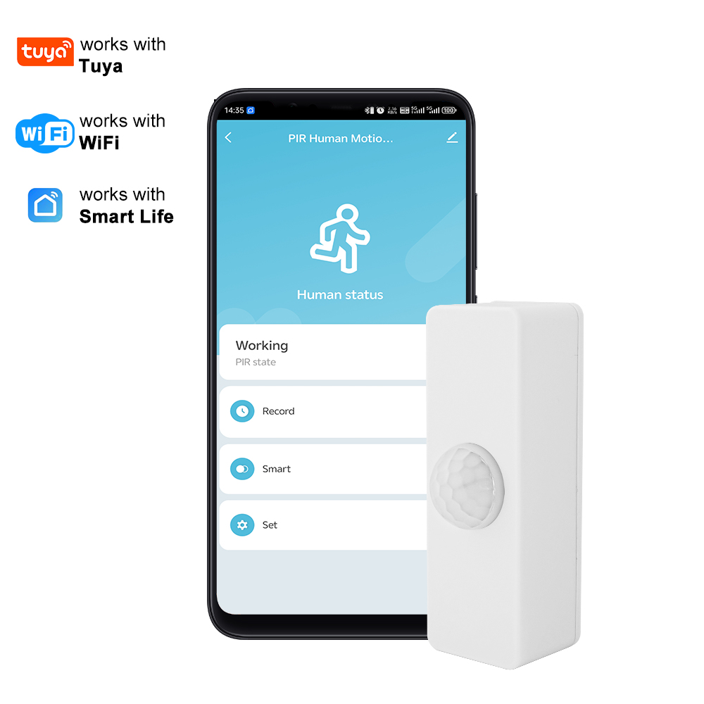 Smart Home Networking - Tuya Smart PIR Sensor Gerak Rumah