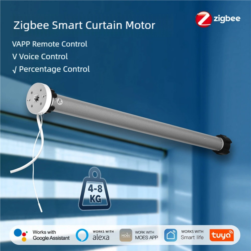 Smart Home Youtube - Motor Tirai Gulung Zigbee Smart Home