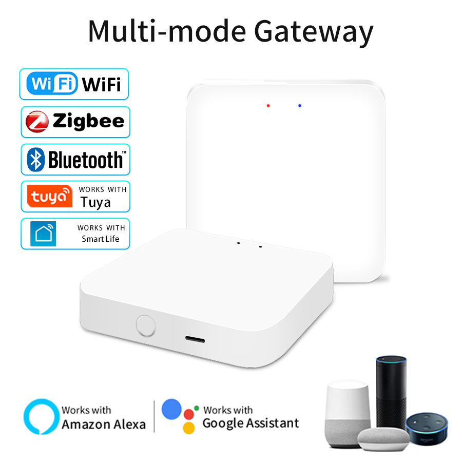 Smart Home Setup - Tuya Smart Multi-Mode Gateway ZigBee Wi-Fi