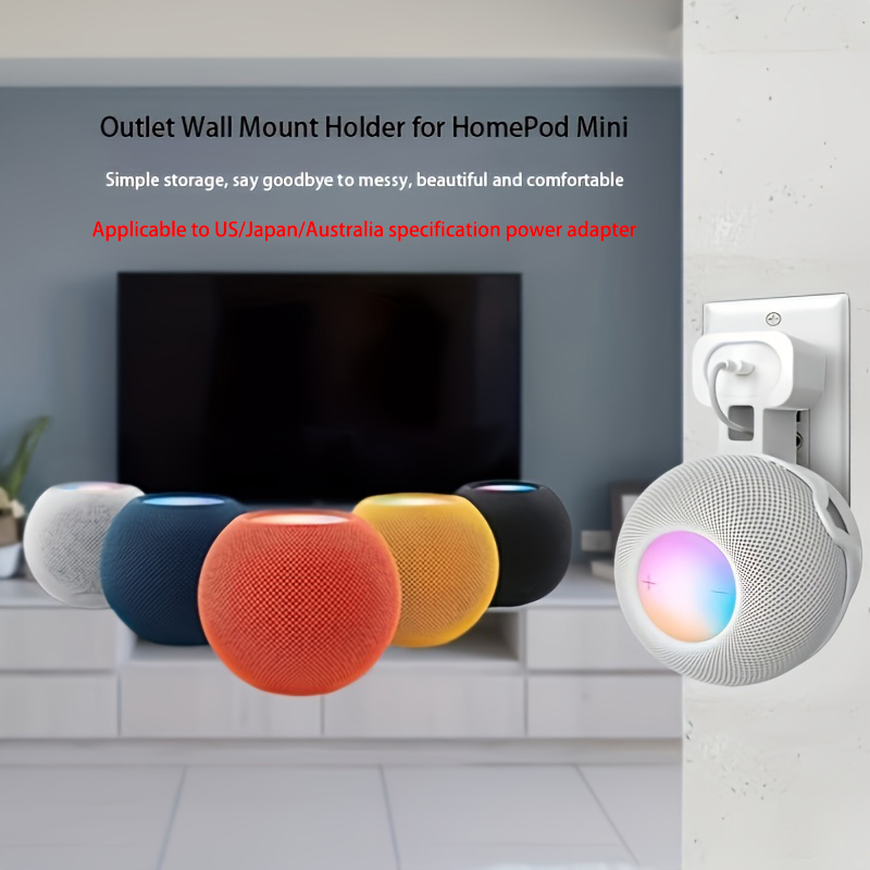 Smart Home Japan - Braket penyimpanan suara dinding, jenis soket,