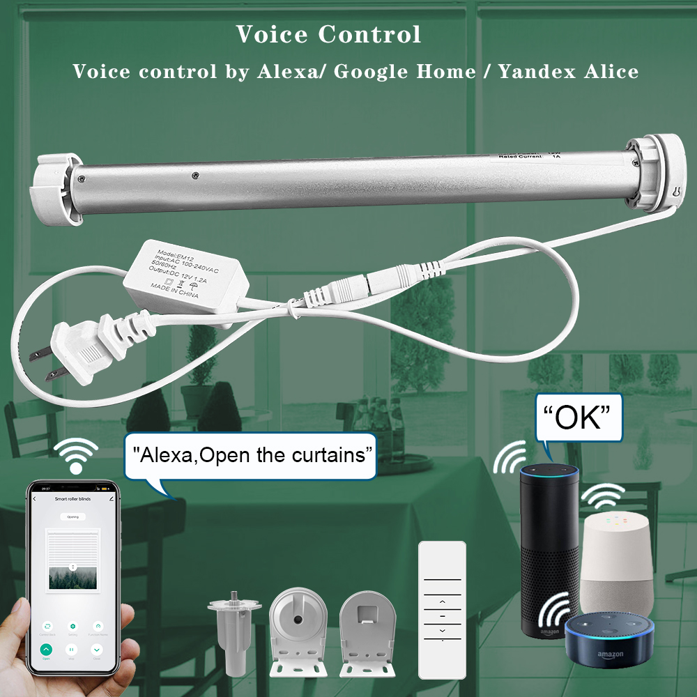 Smart Home Youtube - Motor Tirai Gulung Otomatis Tuya Wifi