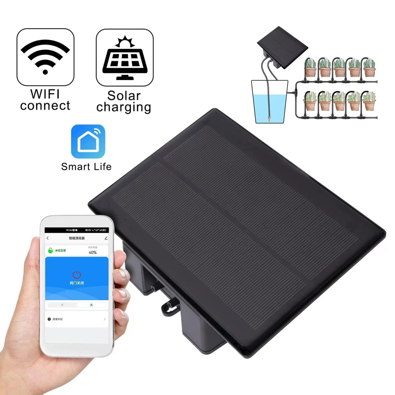 Smart Home Elements - Kit Mesin Penyiraman Otomatis Tenaga Surya
