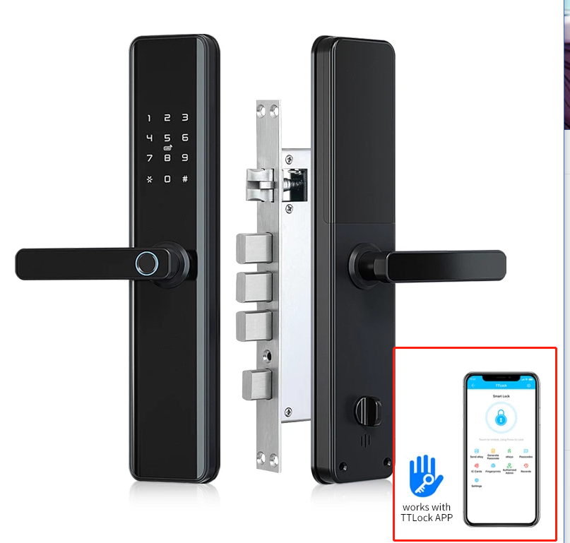 Smart Home Login - Kunci Pintu Elektronik Rumah WiFi IP