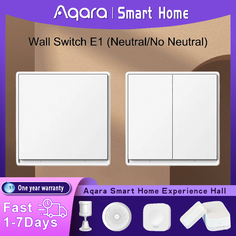 Smart Home Os - Sakelar Dinding Aqara Asli Versi E1