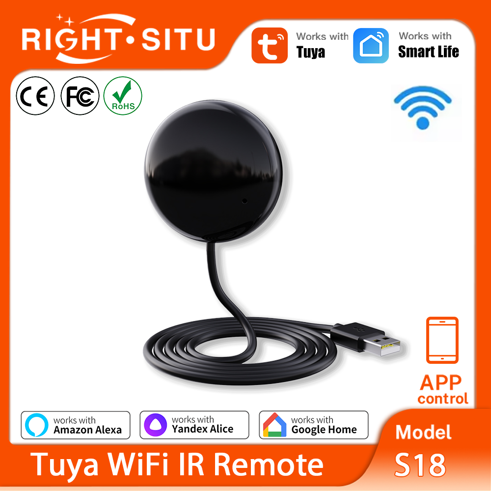 Remote IR WiFi Tuya untuk Otom - Smart Home Wiz ulasan dan harga