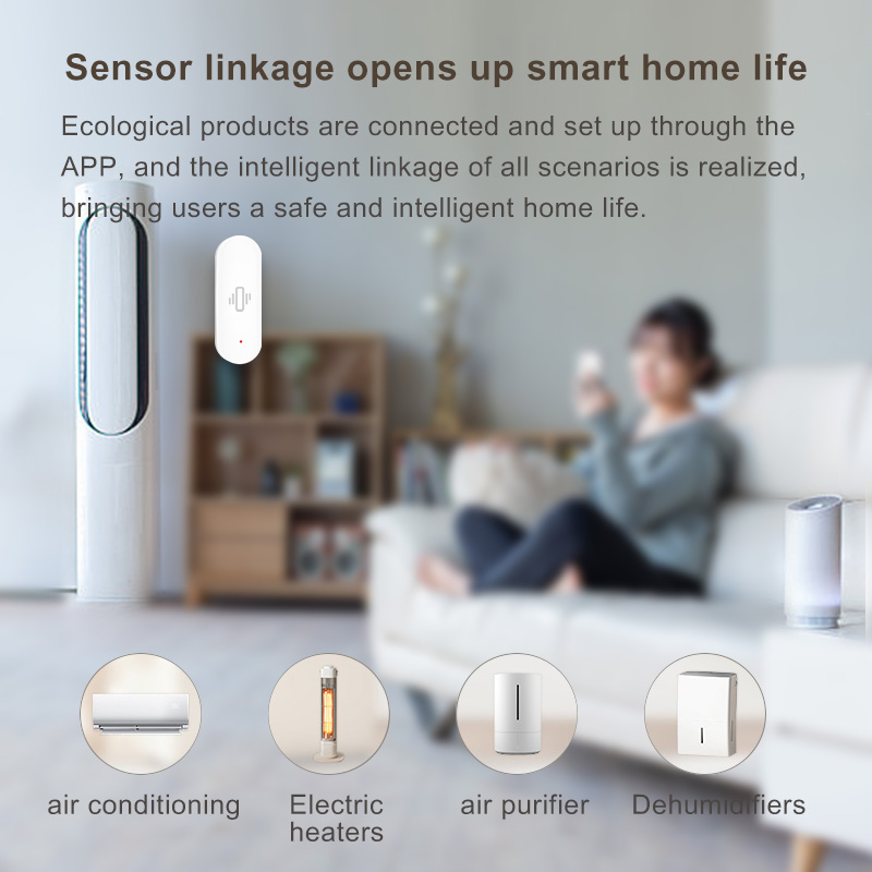 Sensor Getaran WiFi Tuya, Dete - Smart Home Setup ulasan dan harga