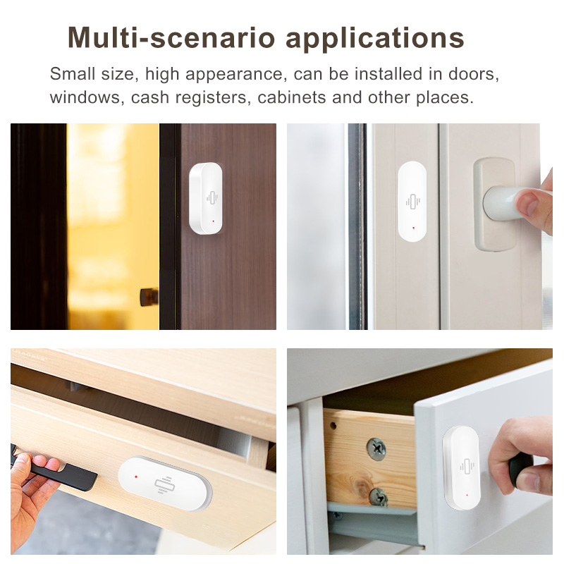 Sensor Getaran WiFi Tuya, Dete - Smart Home Setup ulasan dan harga