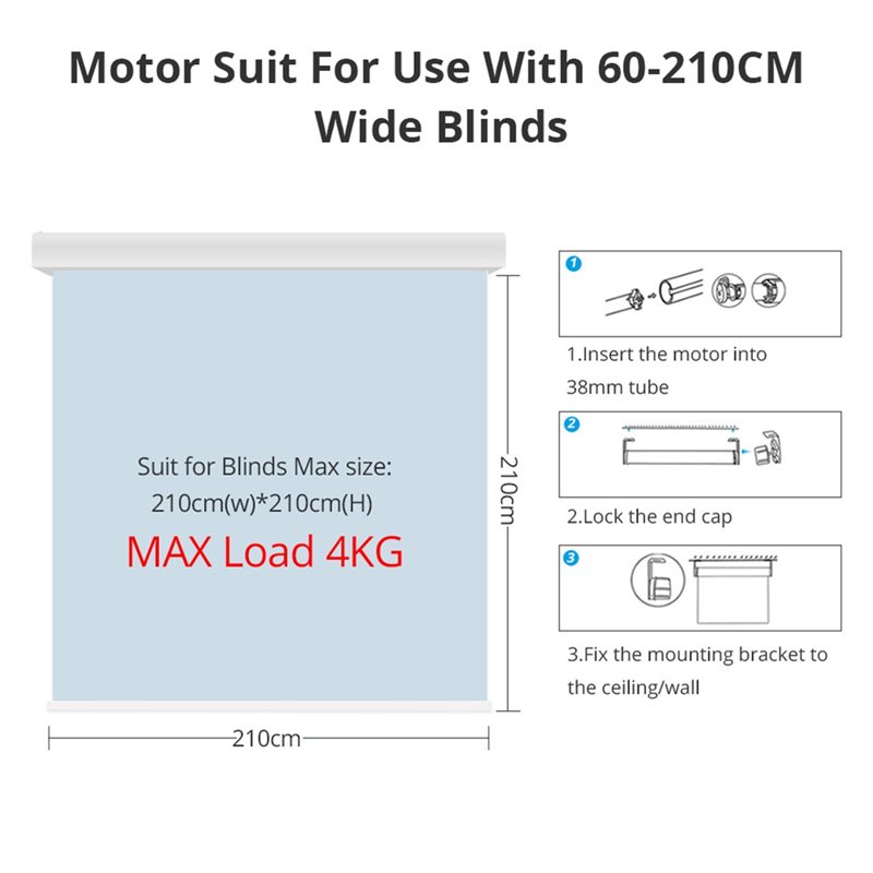 Motor Tirai Gulung Pintar Tuya - Smart Home Youtube ulasan dan harga