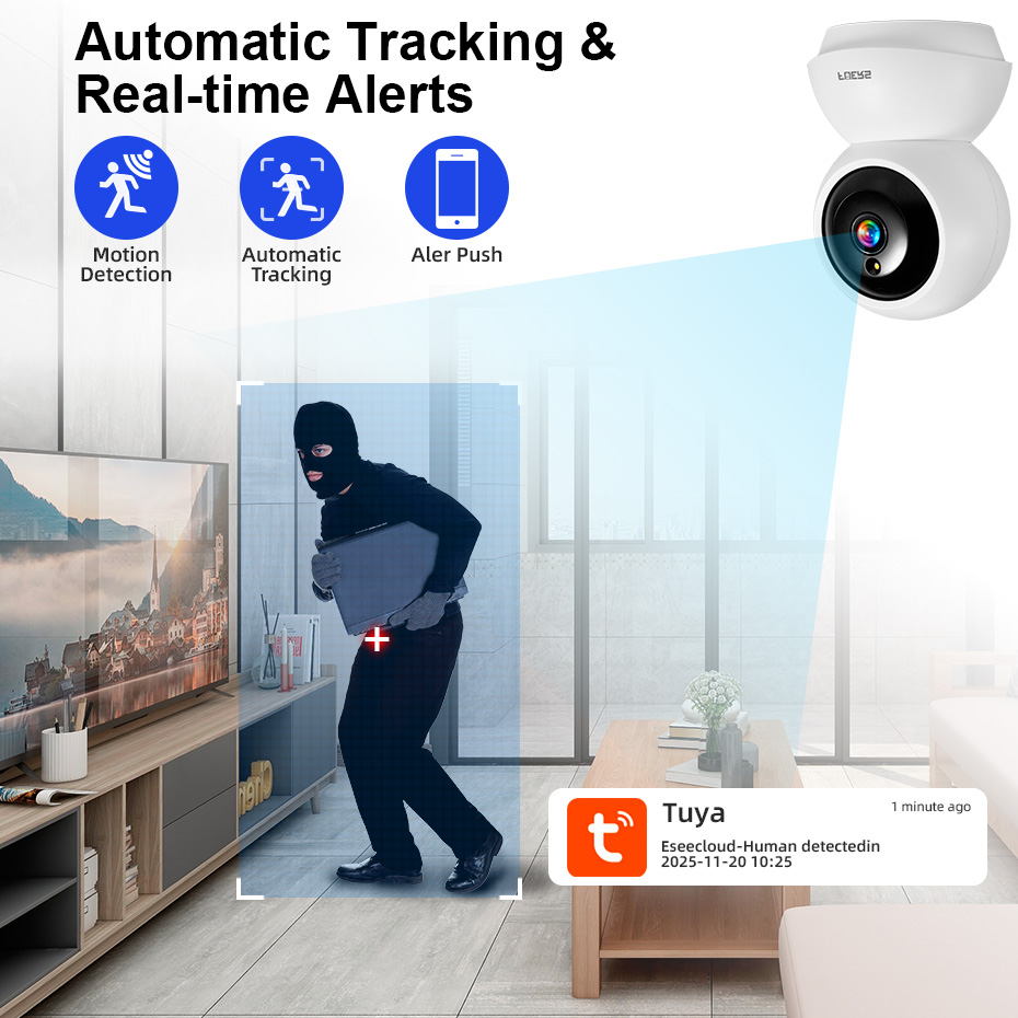 Kamera IP Keamanan Dalam Ruang - Smart Home Windows App ulasan dan harga
