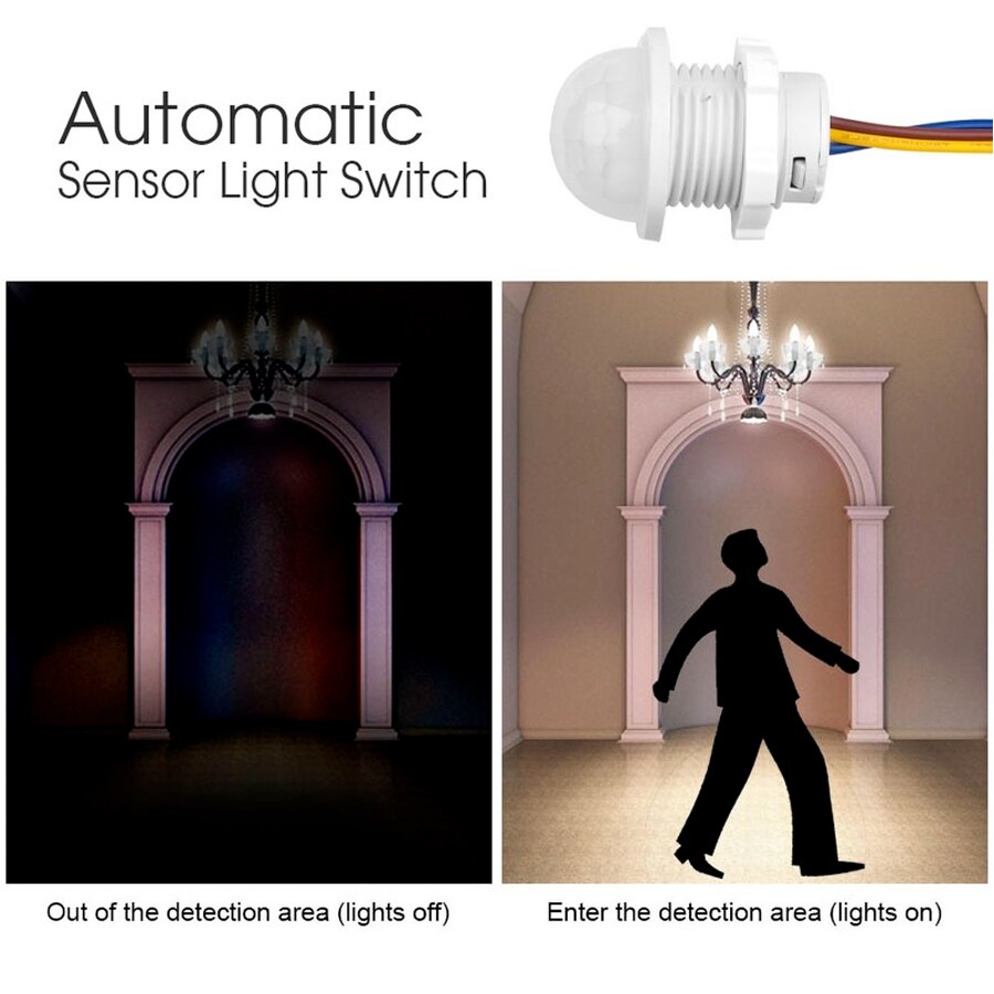 Lampu malam Sensor otomatis tu - Smart Home Elements ulasan dan harga