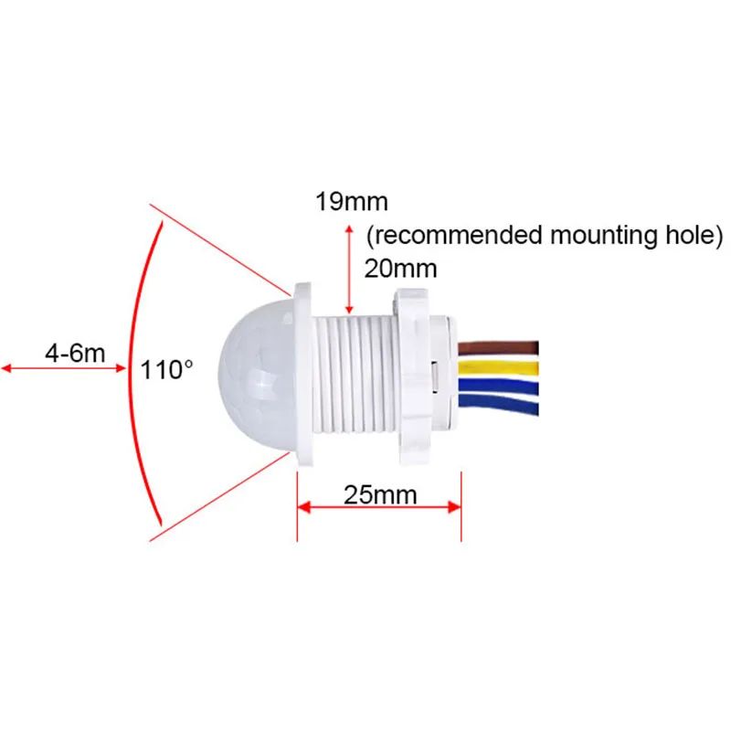 Lampu malam Sensor otomatis tu - Smart Home Elements ulasan dan harga