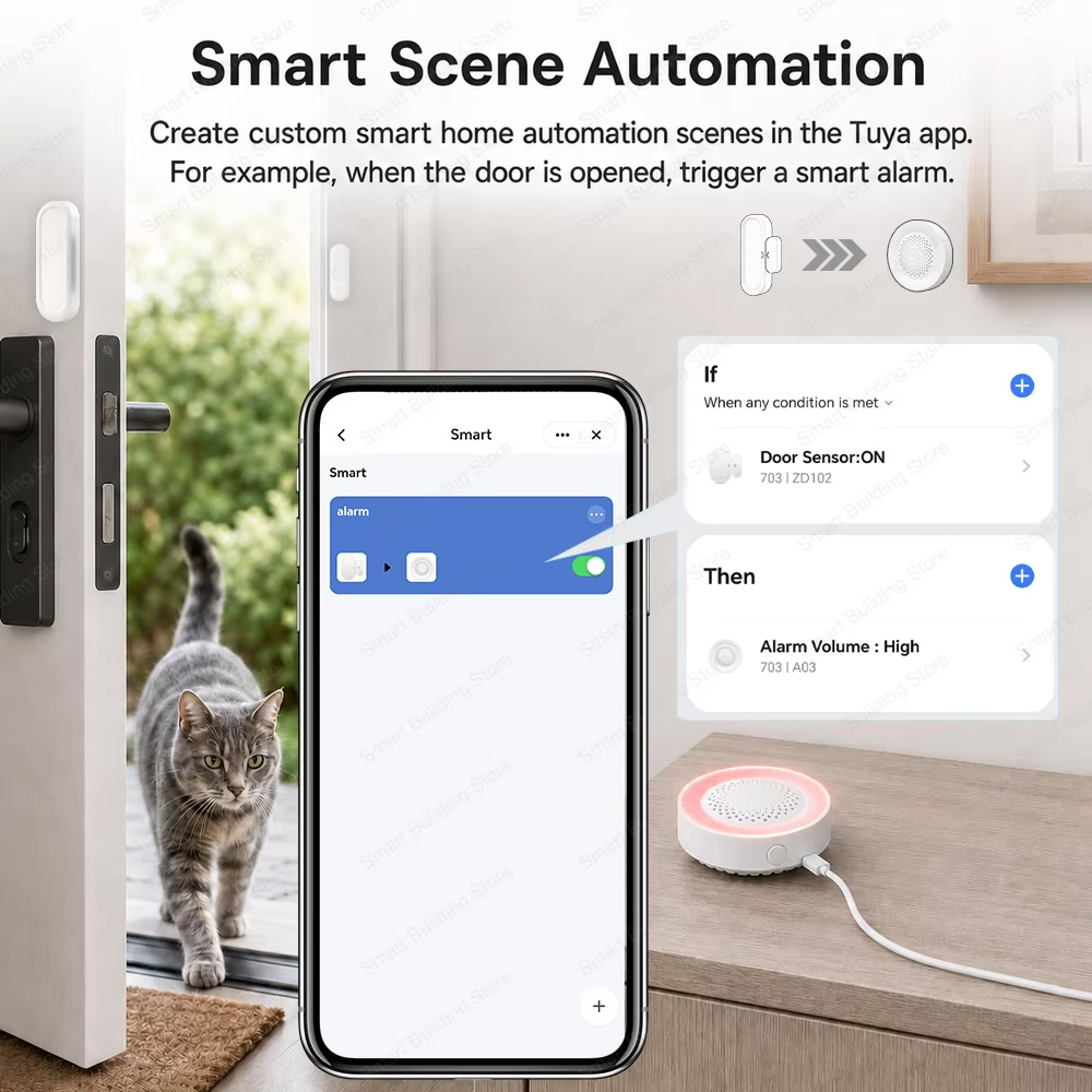 Sensor Pintu Jendela Tahan Air - Smart Home Setup ulasan dan harga