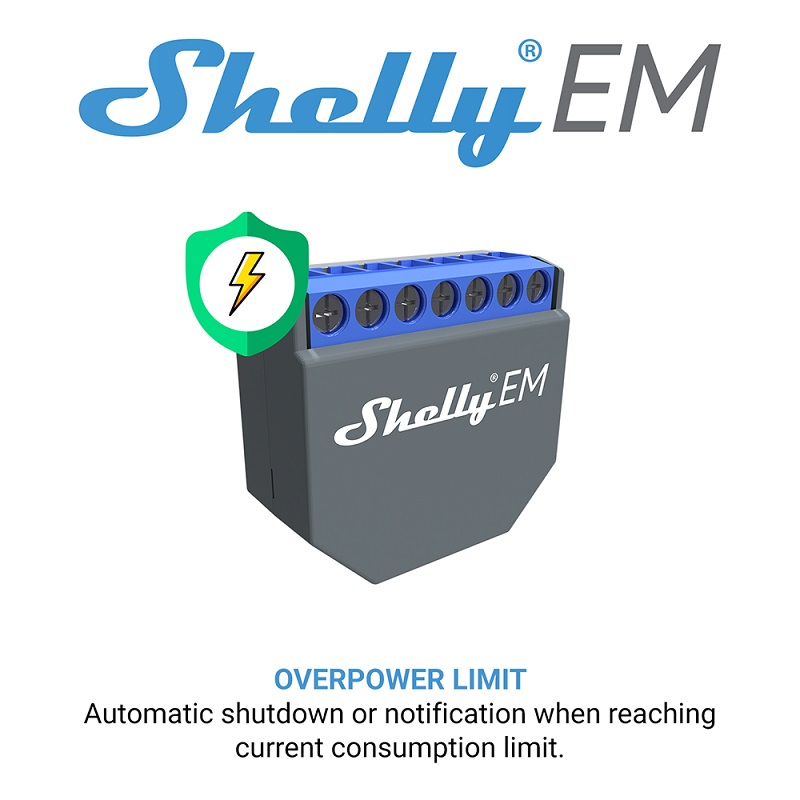 SHELLY EM Wifi Smart Life Cont - Smart Home Controller ulasan dan harga