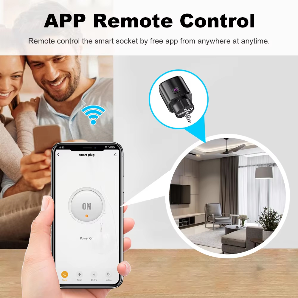 Stop Kontak Pintar Smart Socke - Smart Home Elements ulasan dan harga