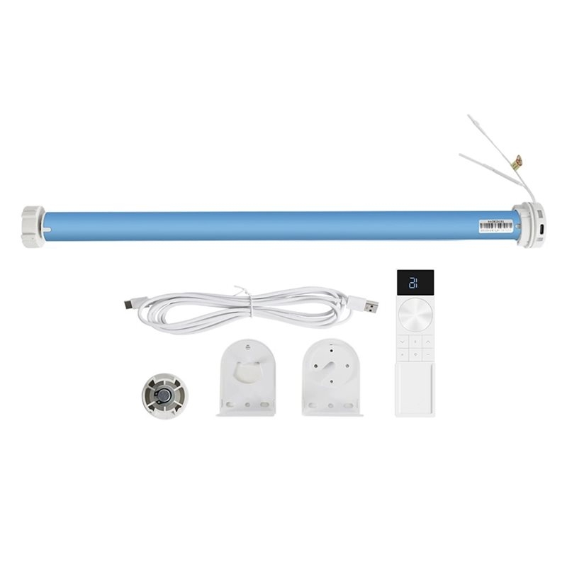AT51-Smart Roller Shade Blinds - Smart Home Youtube ulasan dan harga