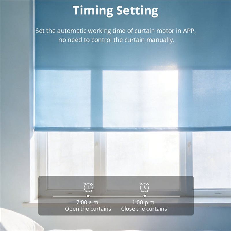 AT51-Smart Roller Shade Blinds - Smart Home Youtube ulasan dan harga