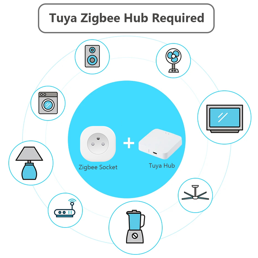 BORUIDAPLS Tuya Zigbee Smart S - Smart Home Elements ulasan dan harga