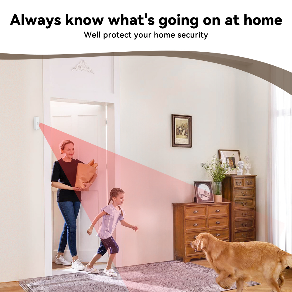 Tuya Smart PIR Sensor Gerak Ru - Smart Home Networking ulasan dan harga