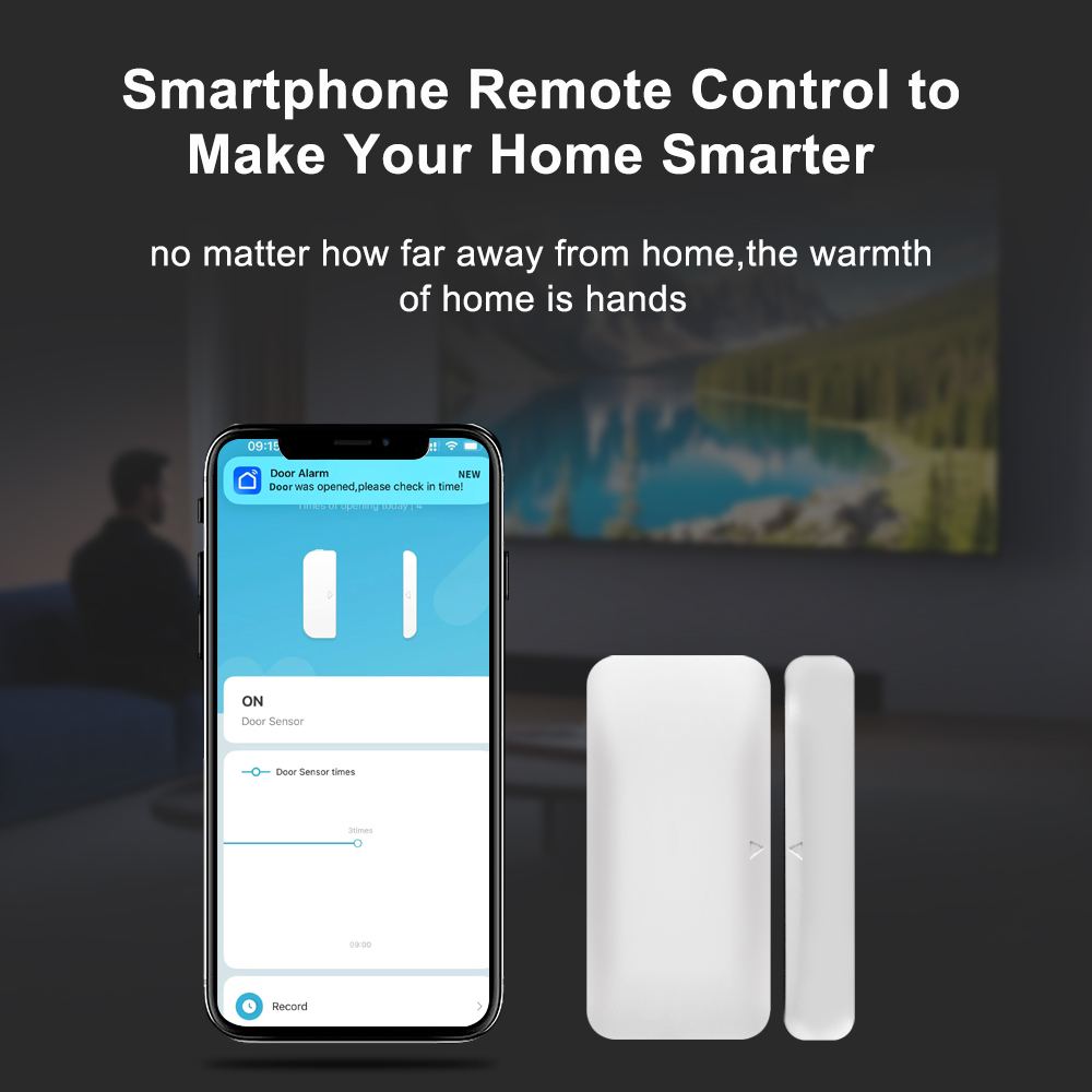Tuya Zigbee Sensor Pintu Jende - Smart Home Setup ulasan dan harga