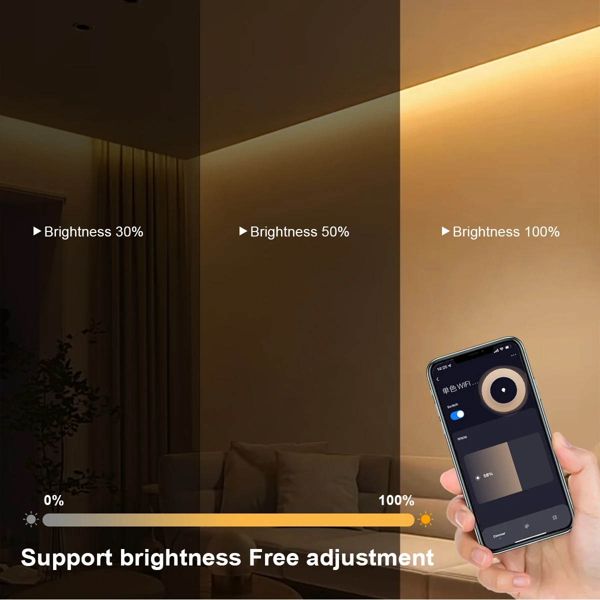 Tuya WiFi Smart COB Neon LED S - Smart Home Youtube ulasan dan harga
