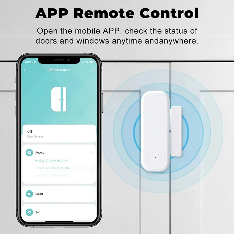 Tuya WiFi Sensor Jendela Pintu - Smart Home Setup ulasan dan harga