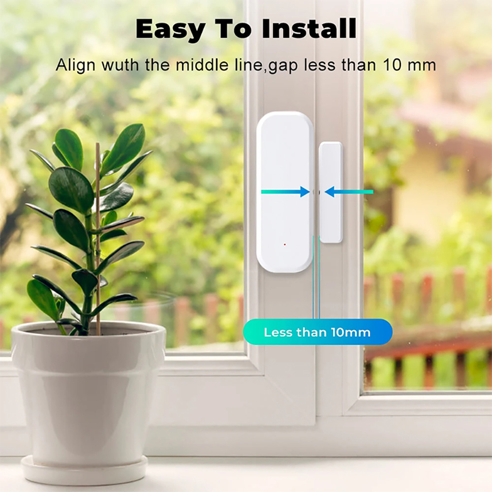 Tuya WiFi Sensor Jendela Pintu - Smart Home Setup ulasan dan harga