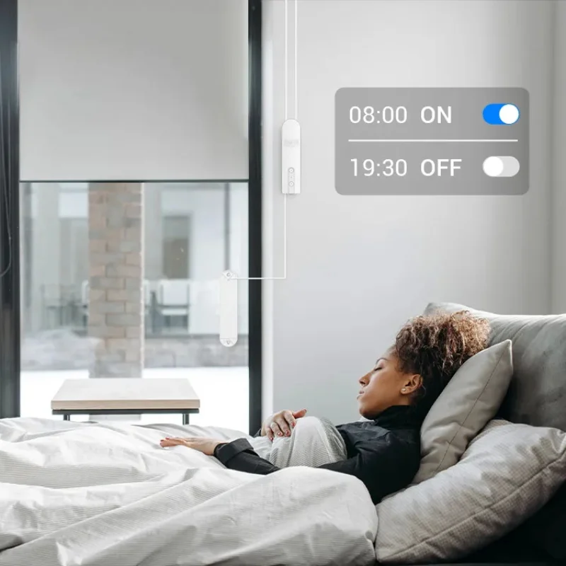 Tirai Pintar Bermotor untuk Zi - Smart Home Elements ulasan dan harga