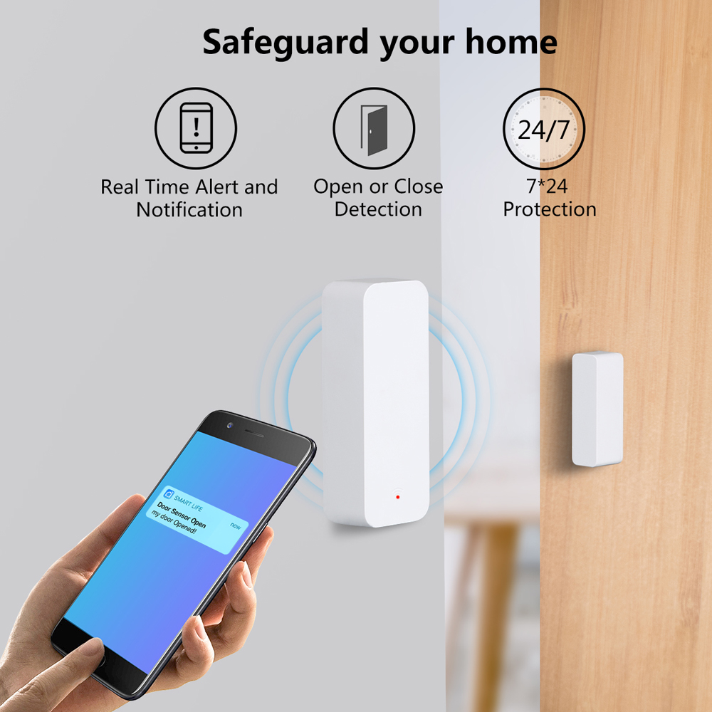 Sensor Kontak Jendela Pintu Tu - Smart Home Networking ulasan dan harga