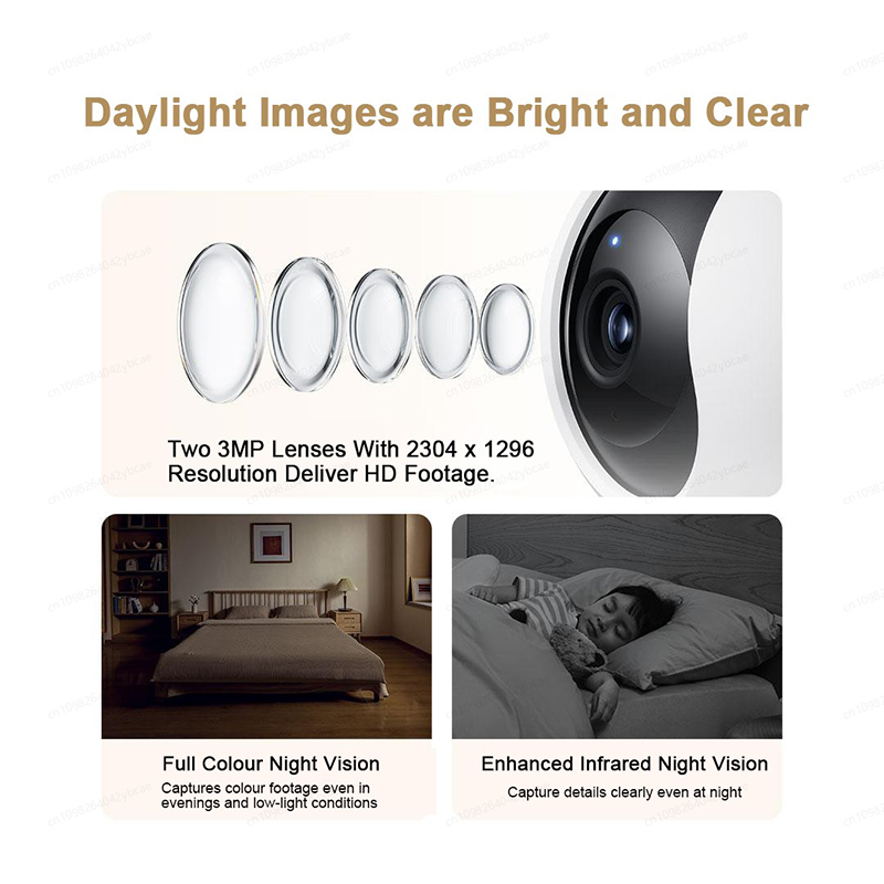 Kamera Cerdas XIAOMI C300 Vers - Smart Home Network Rack ulasan dan harga