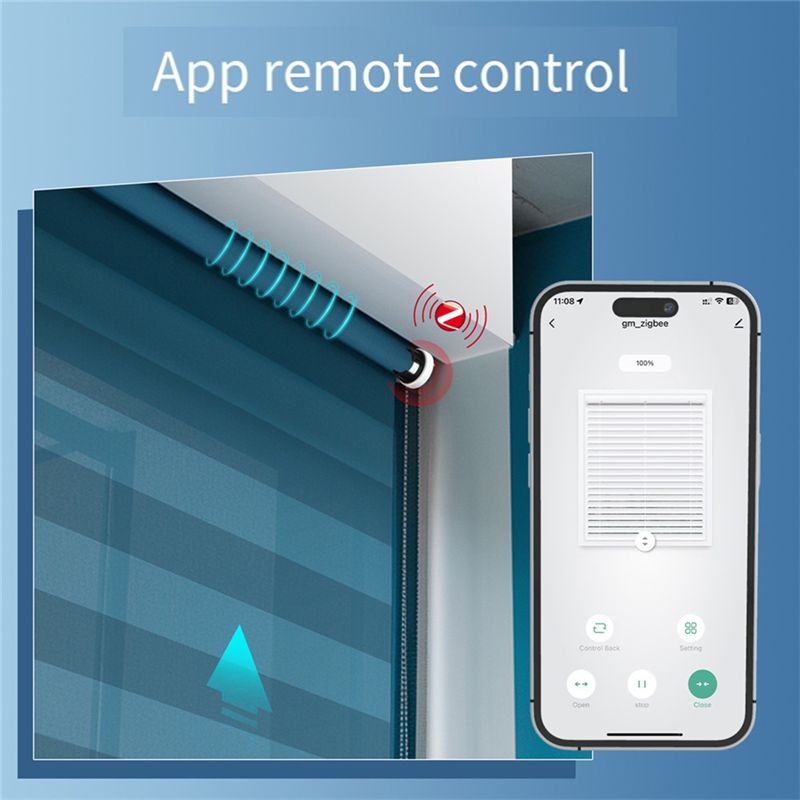 T23C Tuya Zigbee Motor Tirai P - Smart Home Youtube ulasan dan harga