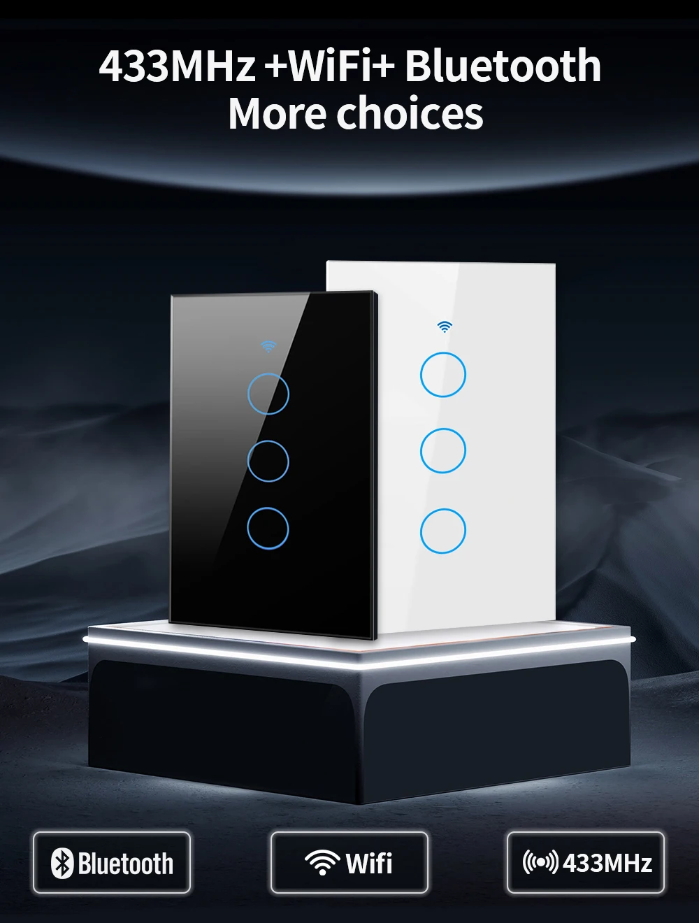 TNCE Tuya WiFi/Zigbee saklar l - Smart Home Networking ulasan dan harga