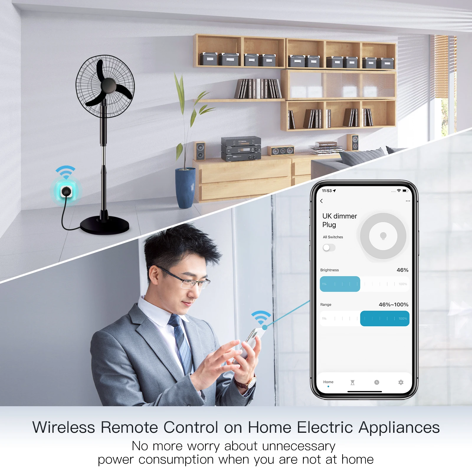 MOES Tuya WiFi Smart Plug Soke - Smart Home Wiz ulasan dan harga