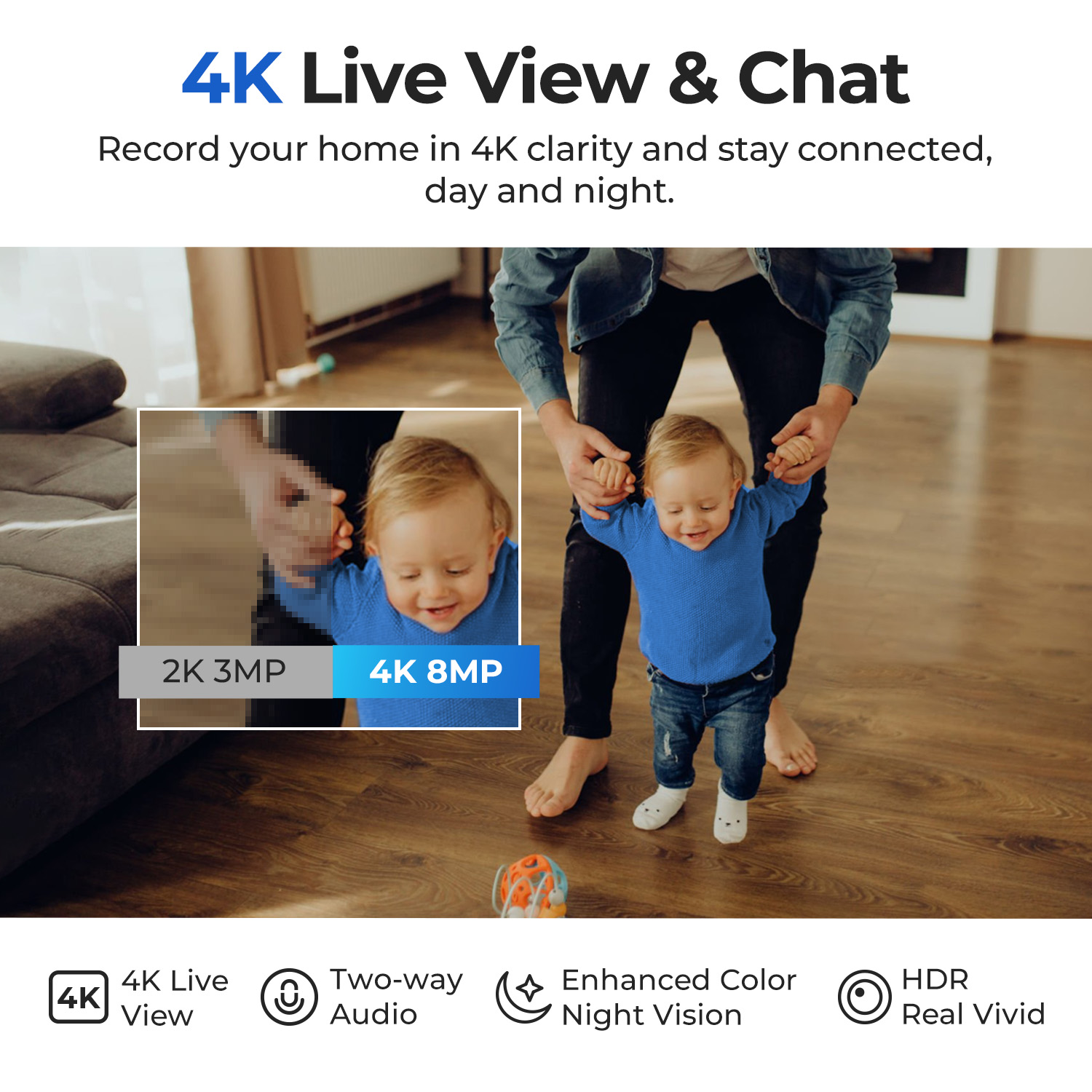 IMILAB C40 Kamera Pintar 8MP 5 - Smart Home Os ulasan dan harga