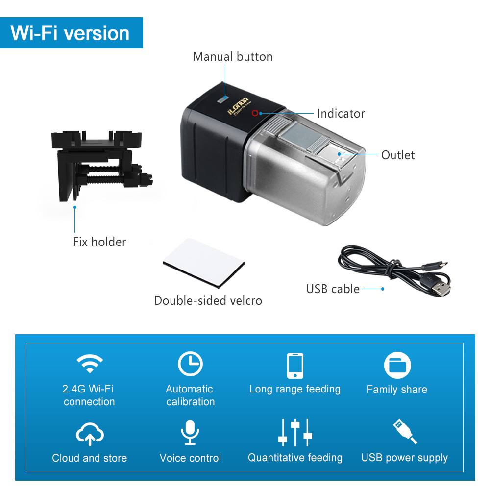 Pemberi Makan Ikan WiFi Otomat - Smart Home Elements ulasan dan harga