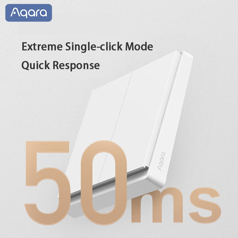 Sakelar Dinding Aqara Asli Ver - Smart Home Os ulasan dan harga