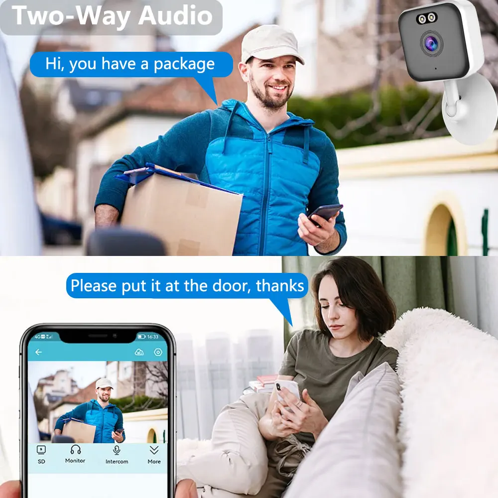 Kamera Mini Cam720 APP 5MP WiF - Smart Home Windows App ulasan dan harga