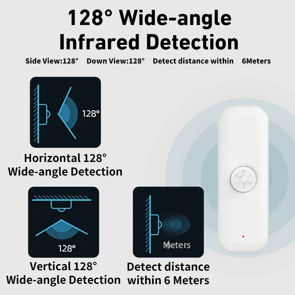 Tuya Sensor gerak WiFI PIR tub - Smart Home Setup ulasan dan harga
