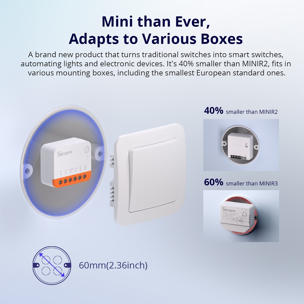 Sonoff Mini R4 Extreme Wifi Sm - Smart Home Setup ulasan dan harga